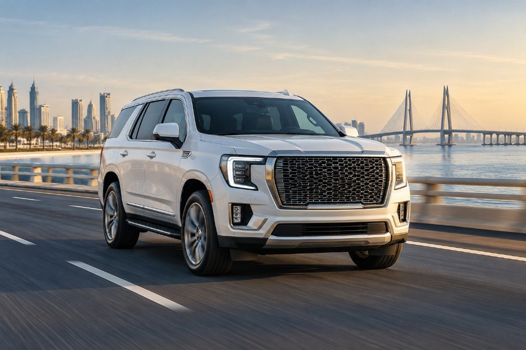 صورة توضيحية لسيارة SUV كبيرة